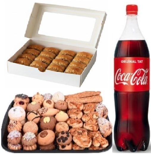 Hijyenik Üretim Cevizli Pasta Menüsü